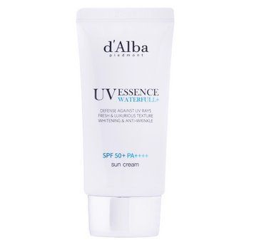 Водостійкий сонцезахисний крем-есенція d'Alba Waterfull Essence Sun Cream SPF 50+ PA++++, 50 мл 88096863856676 фото