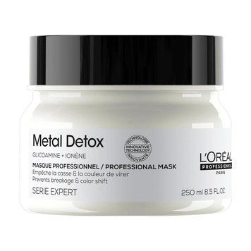 Маска для волосся відновлювальна та зволожувальна L&rsquo;Or&eacute;al Professionnel Metal Detox 250 мл 30163362  фото