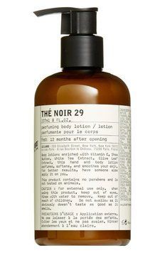 Лосьйон для тіла Le Labo Th&eacute; Noir 29 Body Lotion 237 мл 811901027047 фото