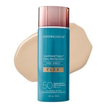 Тонувальний сонцезахисний флюїд для обличчя Colorescience Total Protection Face Shield Flex SPF 50 Fair 55 мл 813419027403 фото