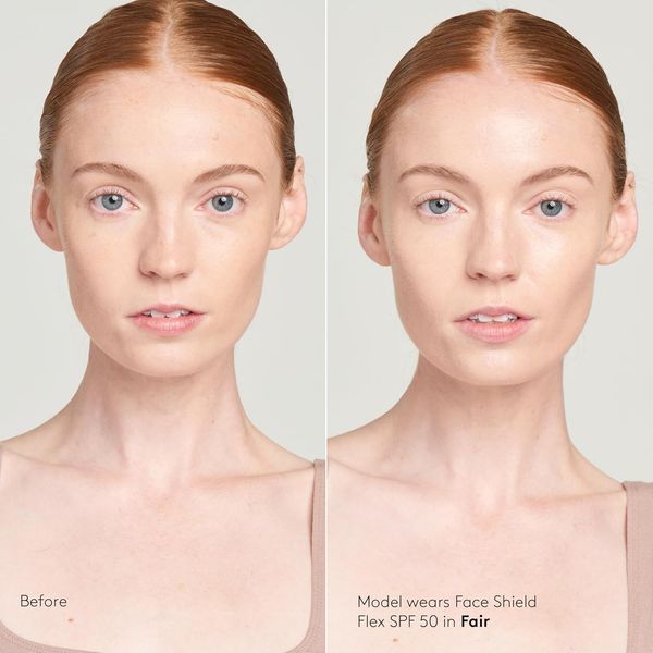 Тонувальний сонцезахисний флюїд для обличчя Colorescience Total Protection Face Shield Flex SPF 50 Fair 55 мл 813419027403 фото