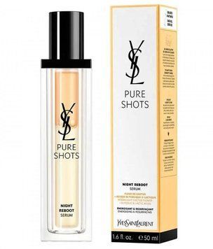 Сироватка YSL Pure Shots Night Reboot Anti-Age & Resurfacing, 30 мл 3614272353220 фото