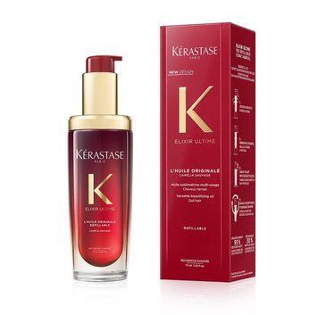 Зволожувальна олія для волосся Kerastase Elixir Ultime L&rsquo;Huile Originale Camelia Sauvage 75 мл (3474637255886) 3474637255886 фото