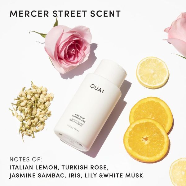 Кондиціонер для об'єму для тонкого волосся OUAI Fine Hair Conditioner 300 мл 815402022266 фото
