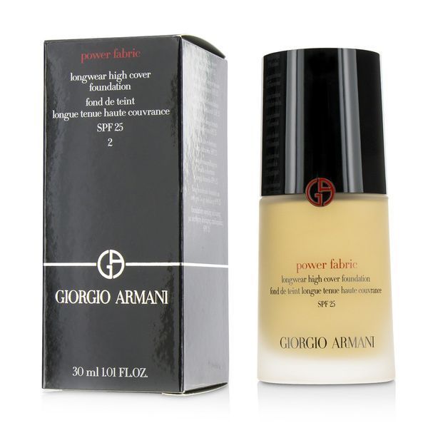 Тональна основа Giorgio Armani Power Fabric Foundation SPF25, відтінок 2, 30 мл 3614271569820 фото