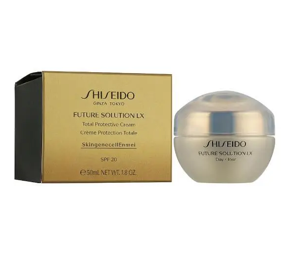 Денний захисний крем Shiseido Future Solution LX Total Protective Day Cream SPF 20, 50 мл 768614139201 фото
